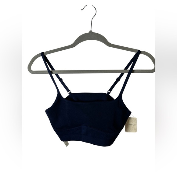 Free People Intimately Seamless Bralette Navy Blue XS/S - Picture 1 of 6